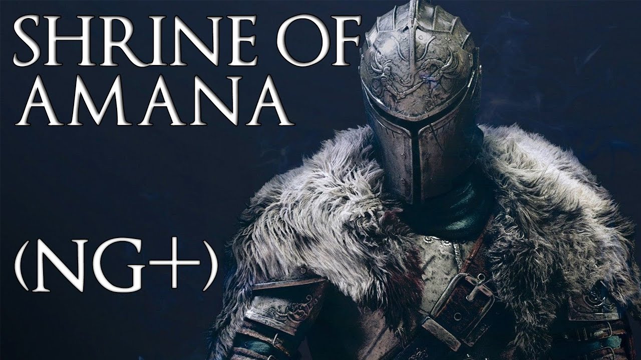 Dark Souls 2 (NG+) 100% Shrine of Amana Walkthrough (All Secrets & Items) No Commentary
