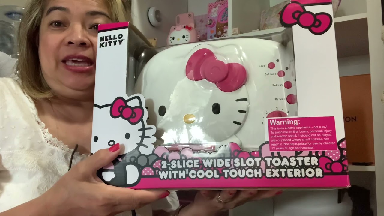 #HELLO KITTY TOASTER #SANRIO #AMAZON REVIEW