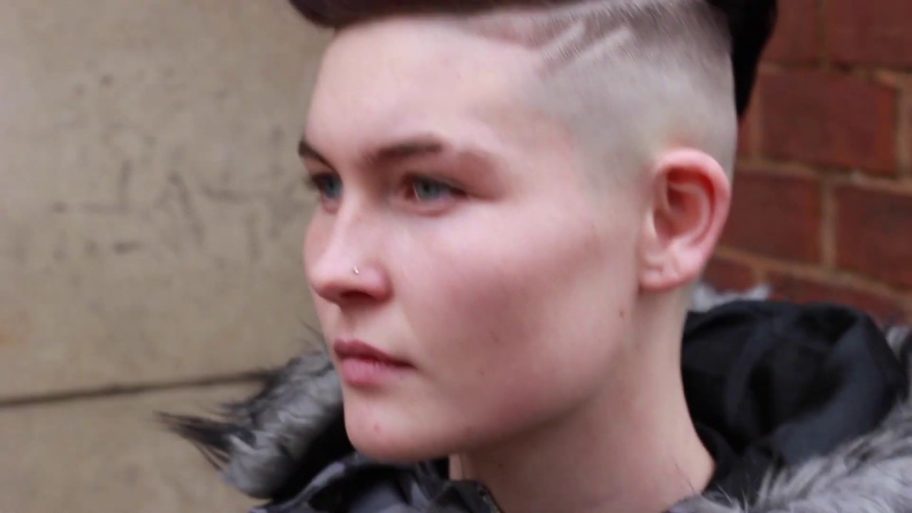 Girls Skin Fade Tutorial by Frank Hackett