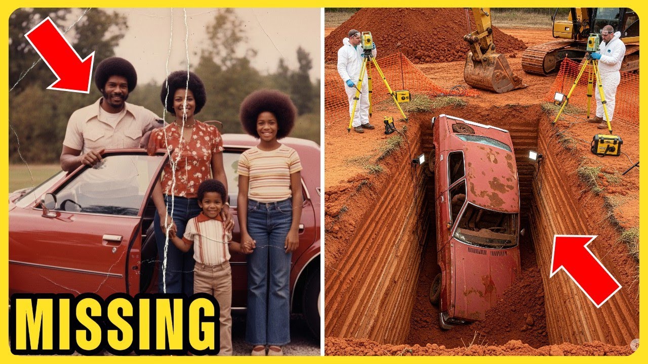 A Black Family Vanished in Their New Car in 1977— 20 Years Later It Was Found Buried Vertically
