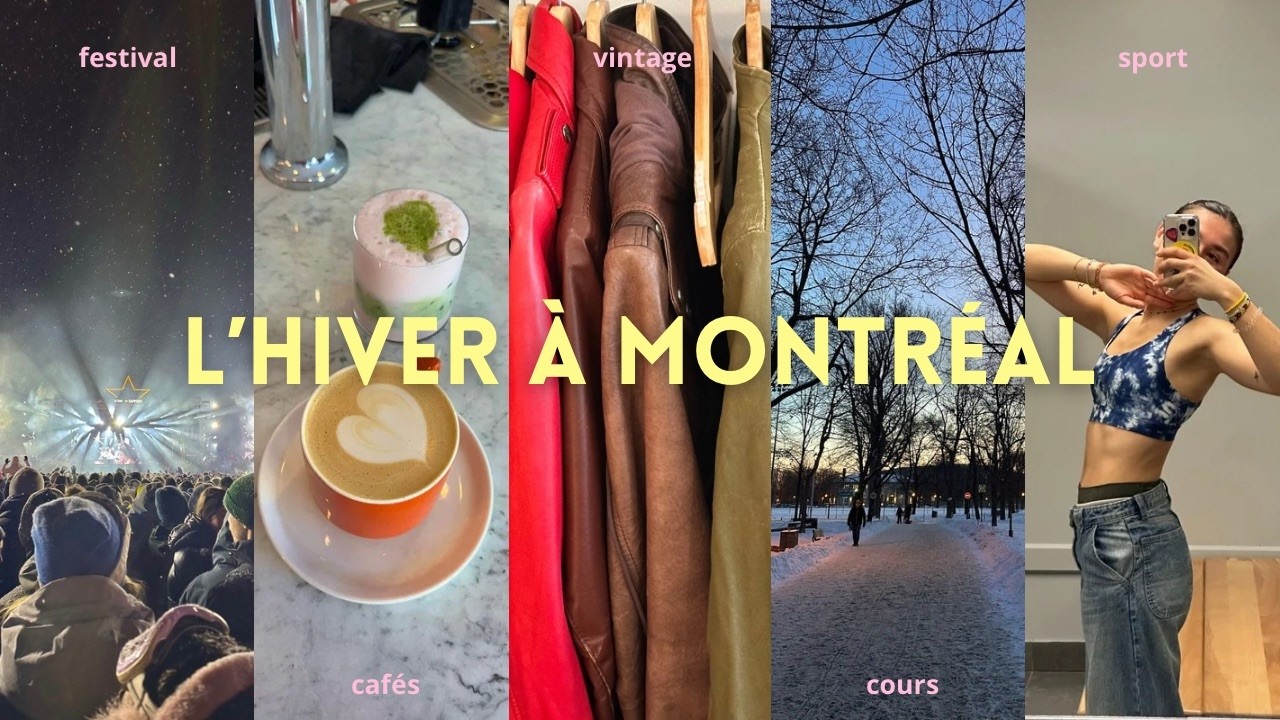 début février à MONTRÉAL | cours, cafés, Igloofest et sport 🍁