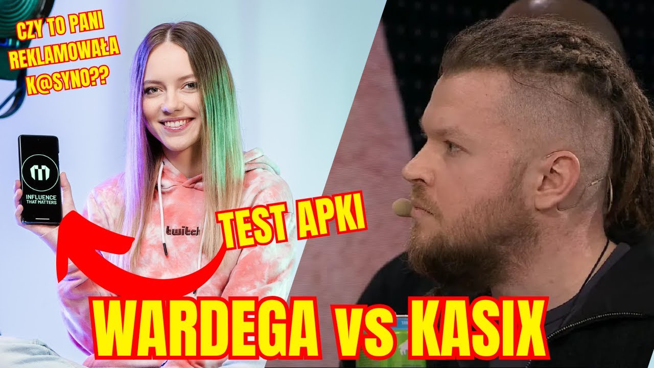 KASIX VS WARDEGA - WARDĘGA SPRAWDZA APKE KASIX I REAGUJE NA WYPOWIEDŻ O WPADCE NA IRL SKAMIX