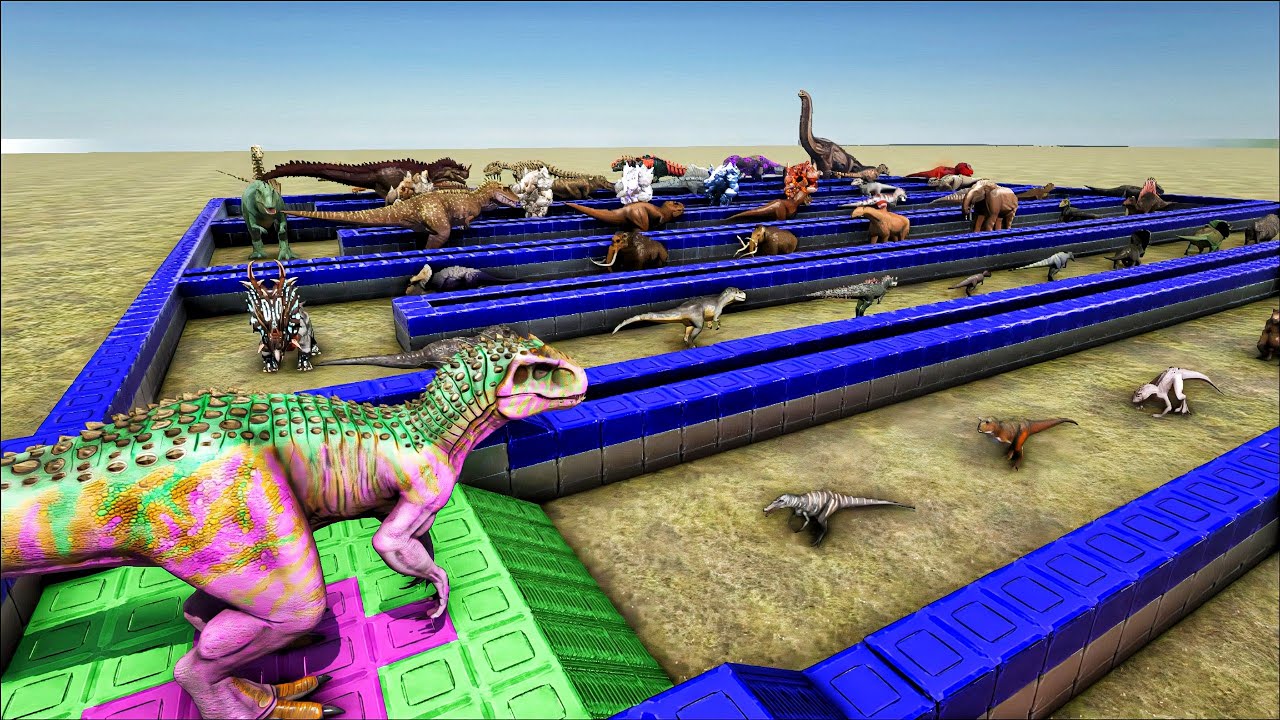 MORO INDOMINUS REX DEATHRUN | ARK: SURVIVAL EVOLVED