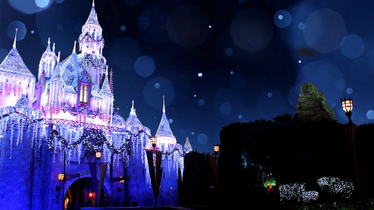 Sleeping Beauty Castle Snowfall music
