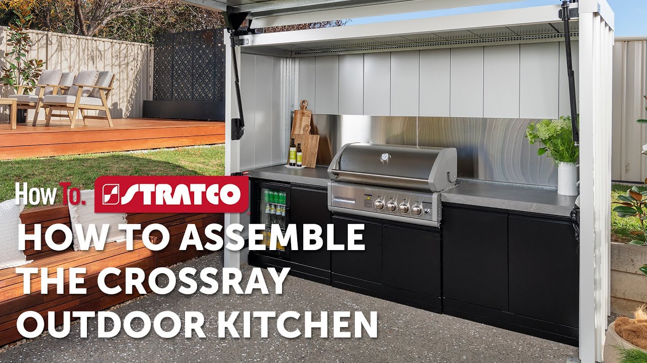 HowTo Assemble The CROSSRAY Outdoor Kitchen | Stratco