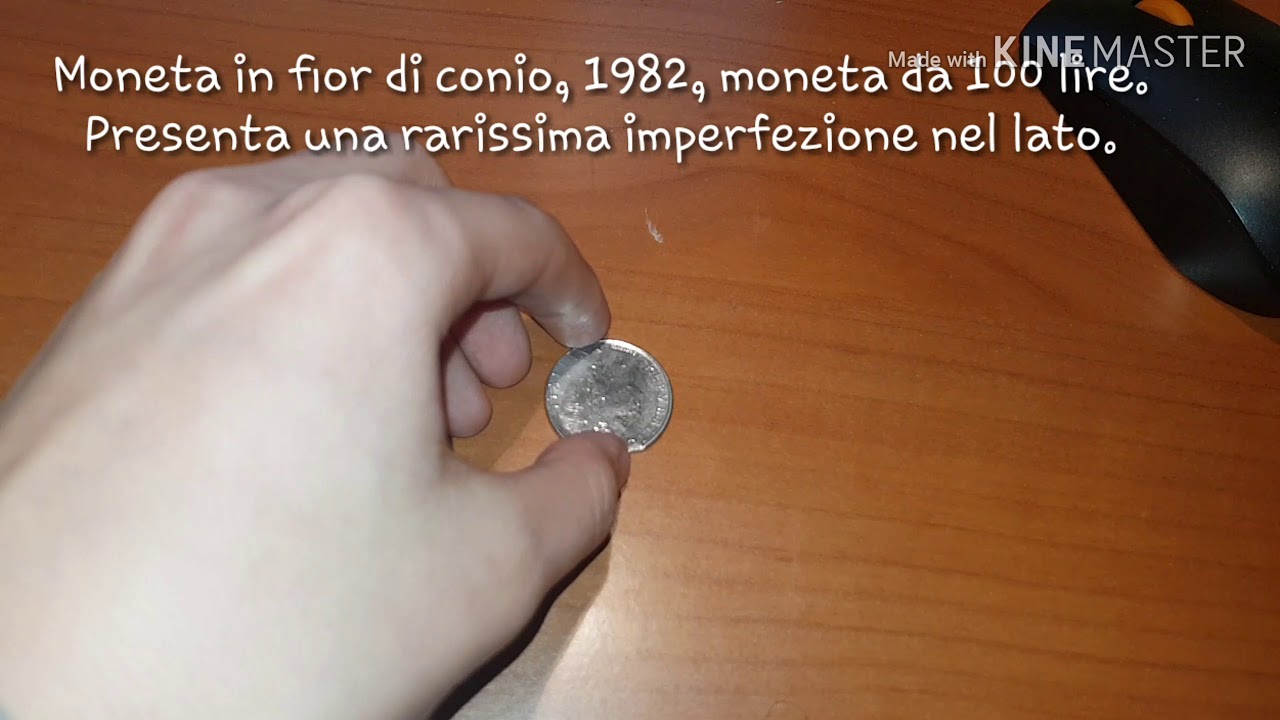Rarissima moneta in fior di conio con imperfezione di conio sui bordi