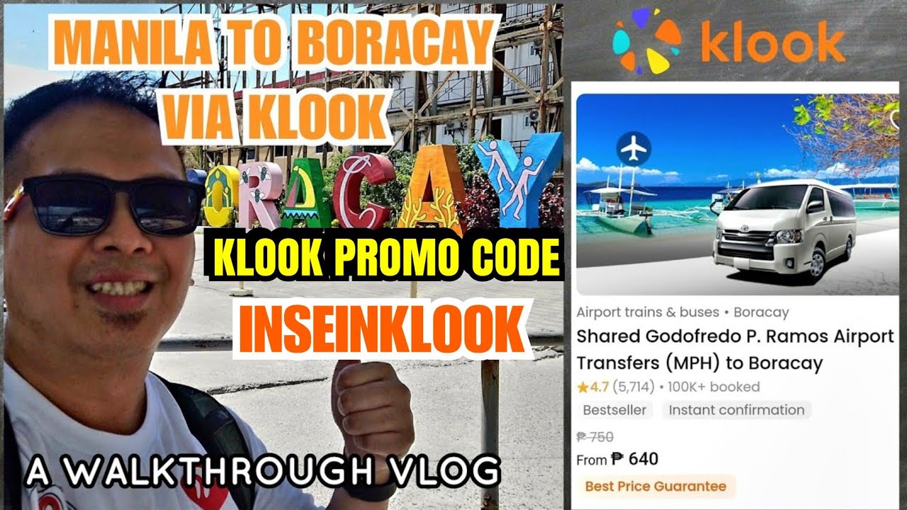 Shared Godofredo P. Ramos Airport Transfers To Boracay via Klook! Manila to Caticlan Vlog 2023!