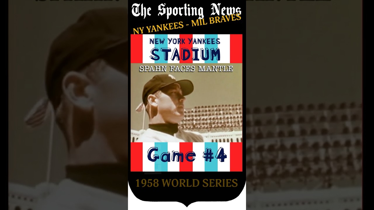 Mantle Watches the Collapse | 1958 WS Game 4
