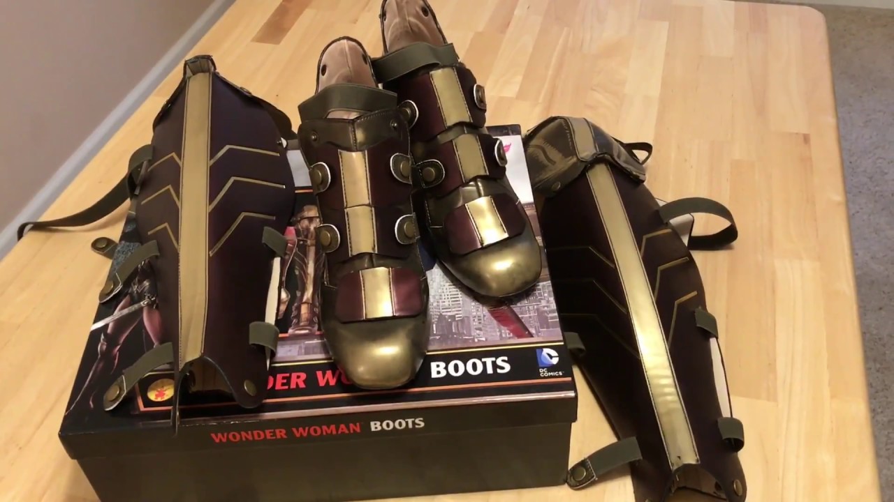 Hot Topic Batman V Superman: Dawn of Justice Wonder Woman Boots - online exclusive Review
