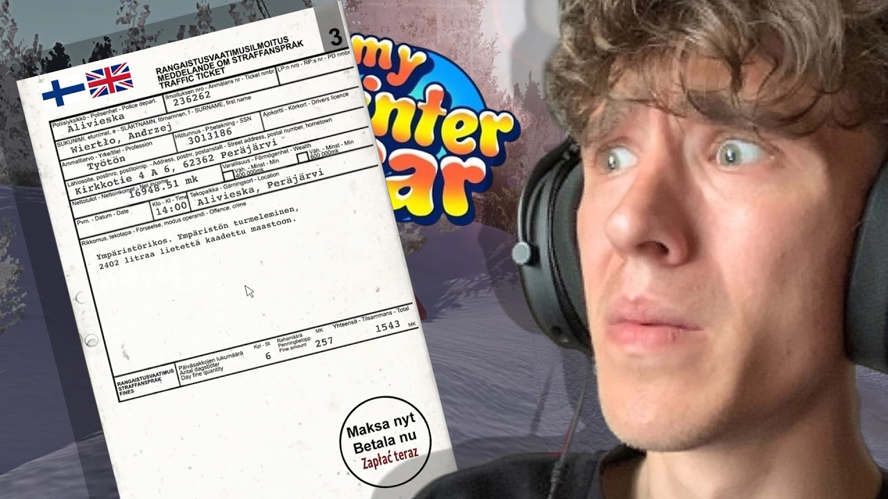My Winter Car #11 | DOSTALIŚMY BARDZO DUŻY MANDAT!!! 📄💵😞