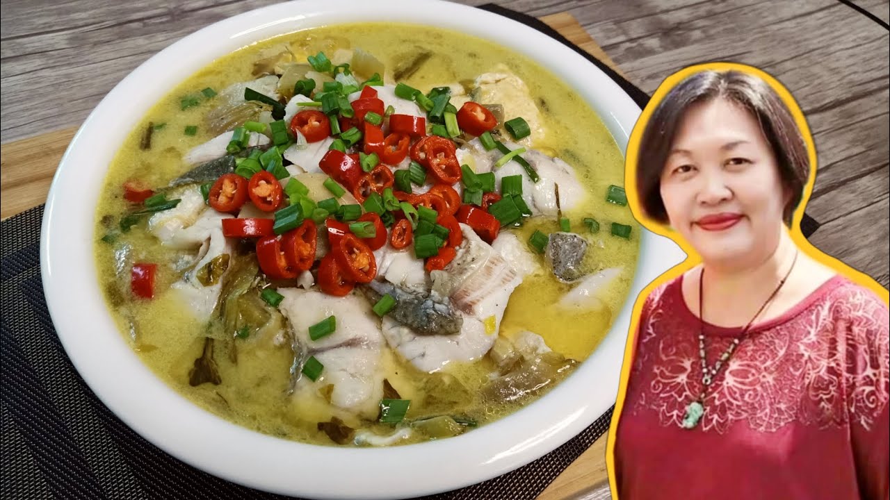 Fish Soup Chinese Sichuan Style | 酸辣鱼汤