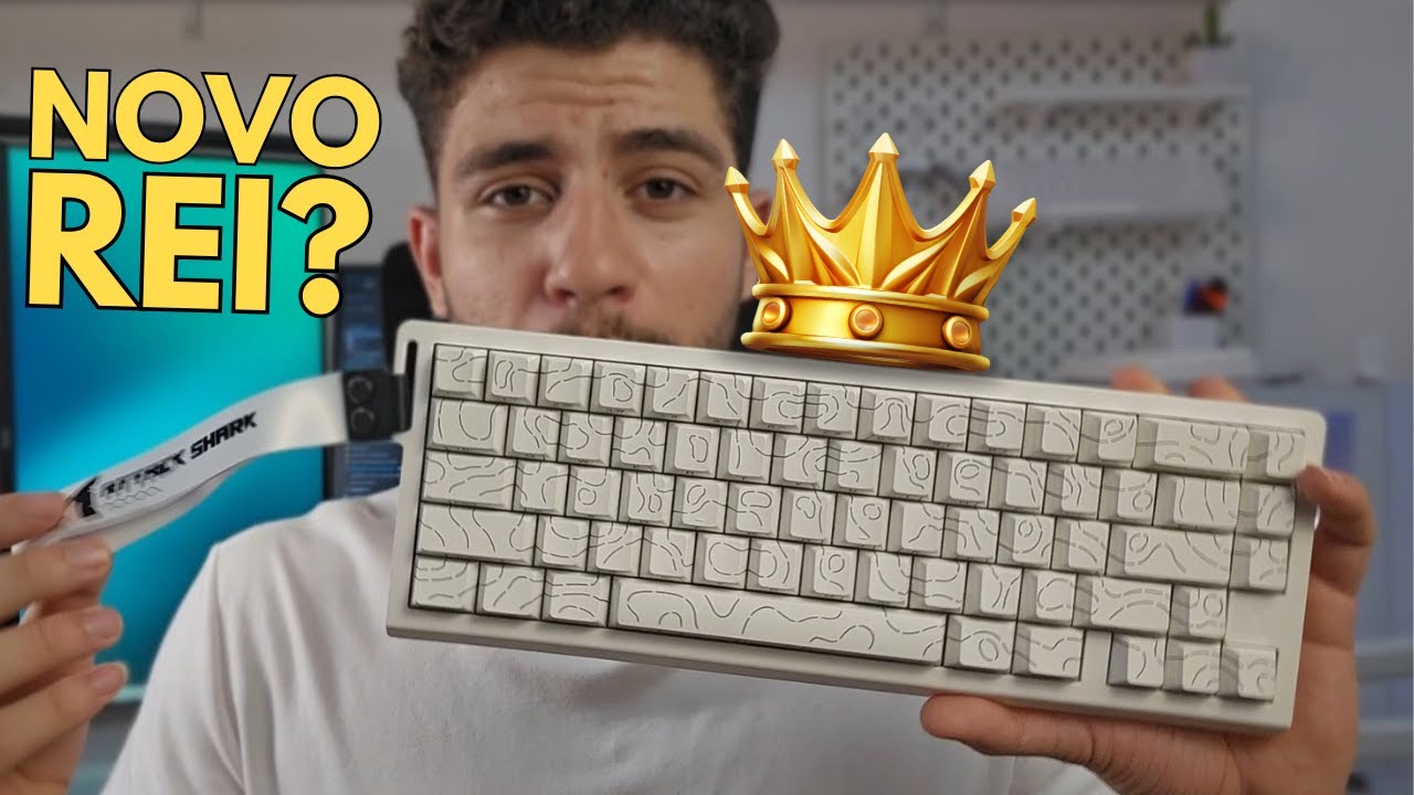 Esse Teclado Magnético Elevou o Nível - Attack Shark X68