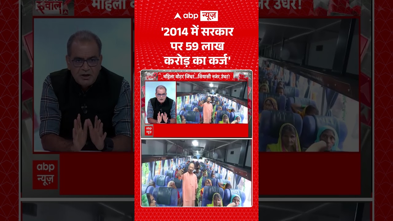 Sandeep Chaudhary : '2014 में सरकार पर 59 लाख करोड़ का कर्ज'| #viral #up #pmmodi