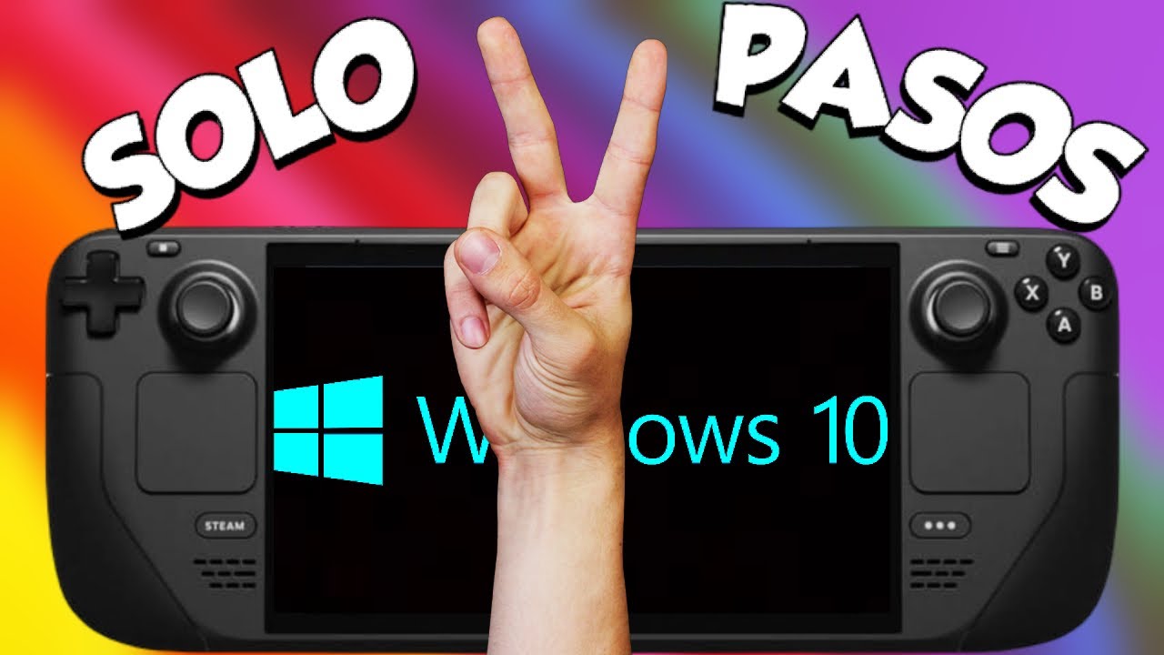 💥 Steam Deck y Windows 10: ¡Desata SU PODER combinado con una INSTALACIÓN y OPTIMIZACIÓN ULTRAFÁCIL