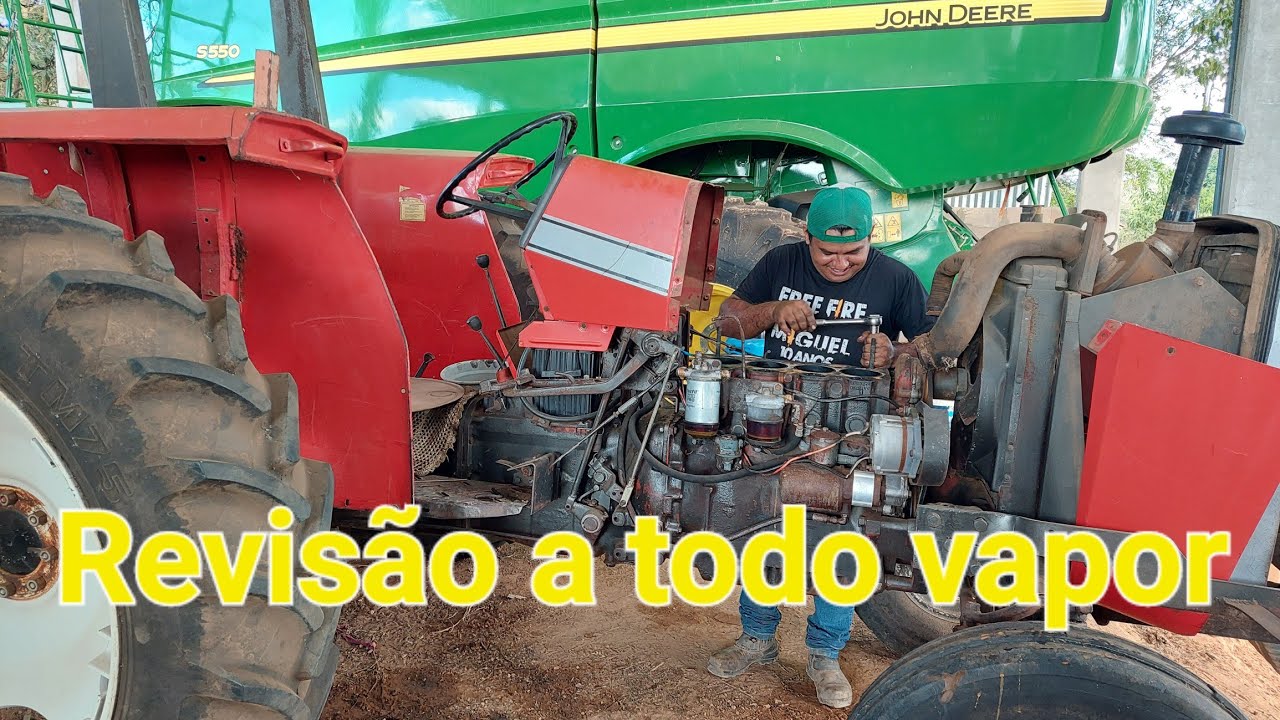 Revisão do trator Massey Ferguson 275 ficando dificil.