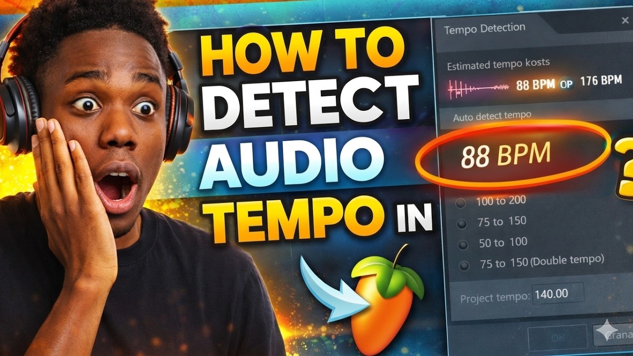 Как определить темп аудиофайла в FL Studio