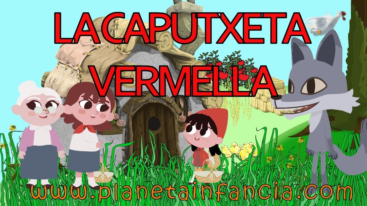 La Caputxeta Vermella Contes Infantils en Català