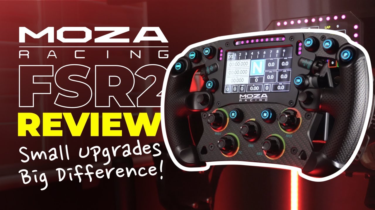 Имеют ли небольшие улучшения большое значение? *Обзор руля MOZA FSR2*