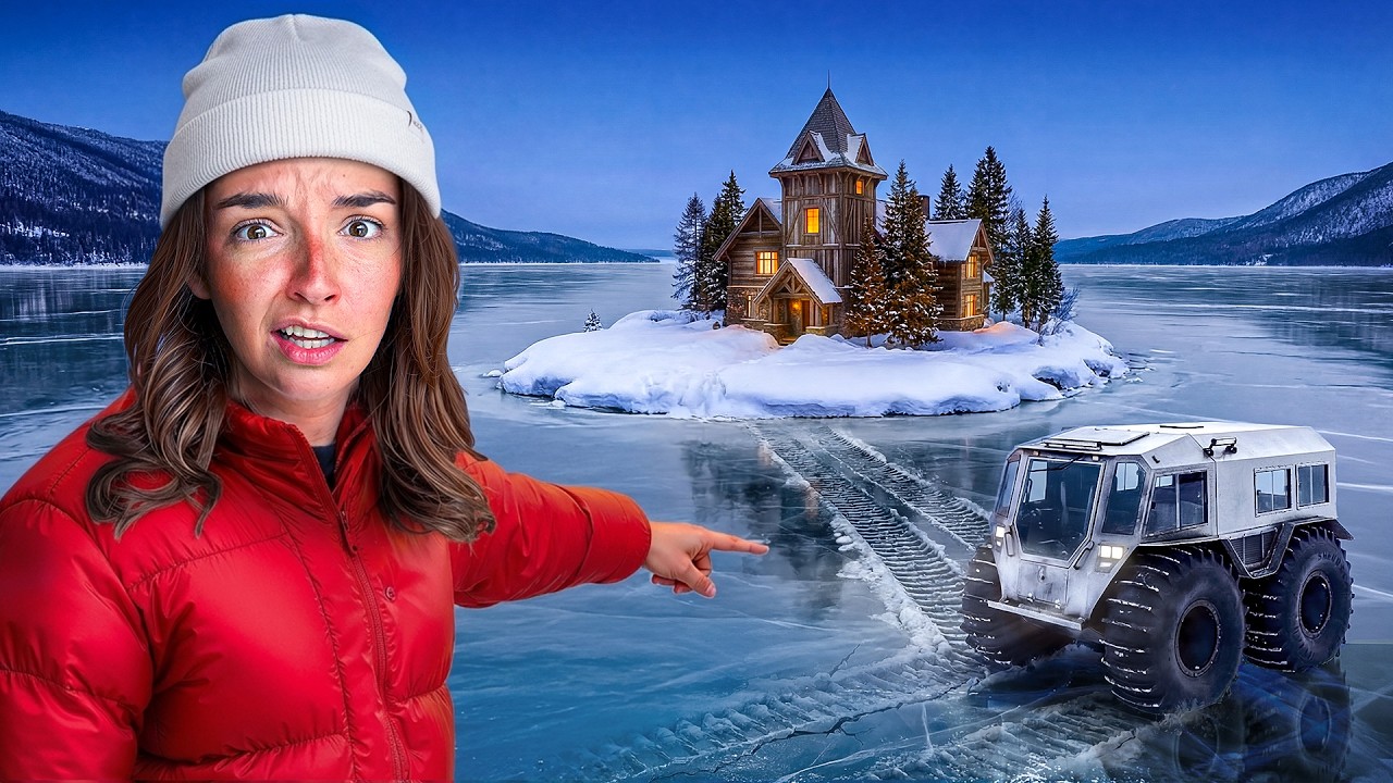 ON SURVIT PIÉGÉS SUR UNE ÎLE GLACÉE ! (il s'y passe des trucs louches...)