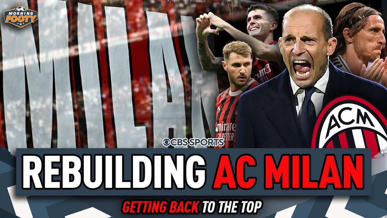 AC MILAN'S REBUILD | Leadership of Pulisic, Giménez playing time, will Modrić start? | Morning Footy