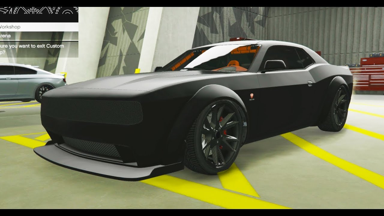 Dodge Challenger Demon 2018 GTA 5 Bravado Gauntlet Hellfire Vehicle Customization NEW