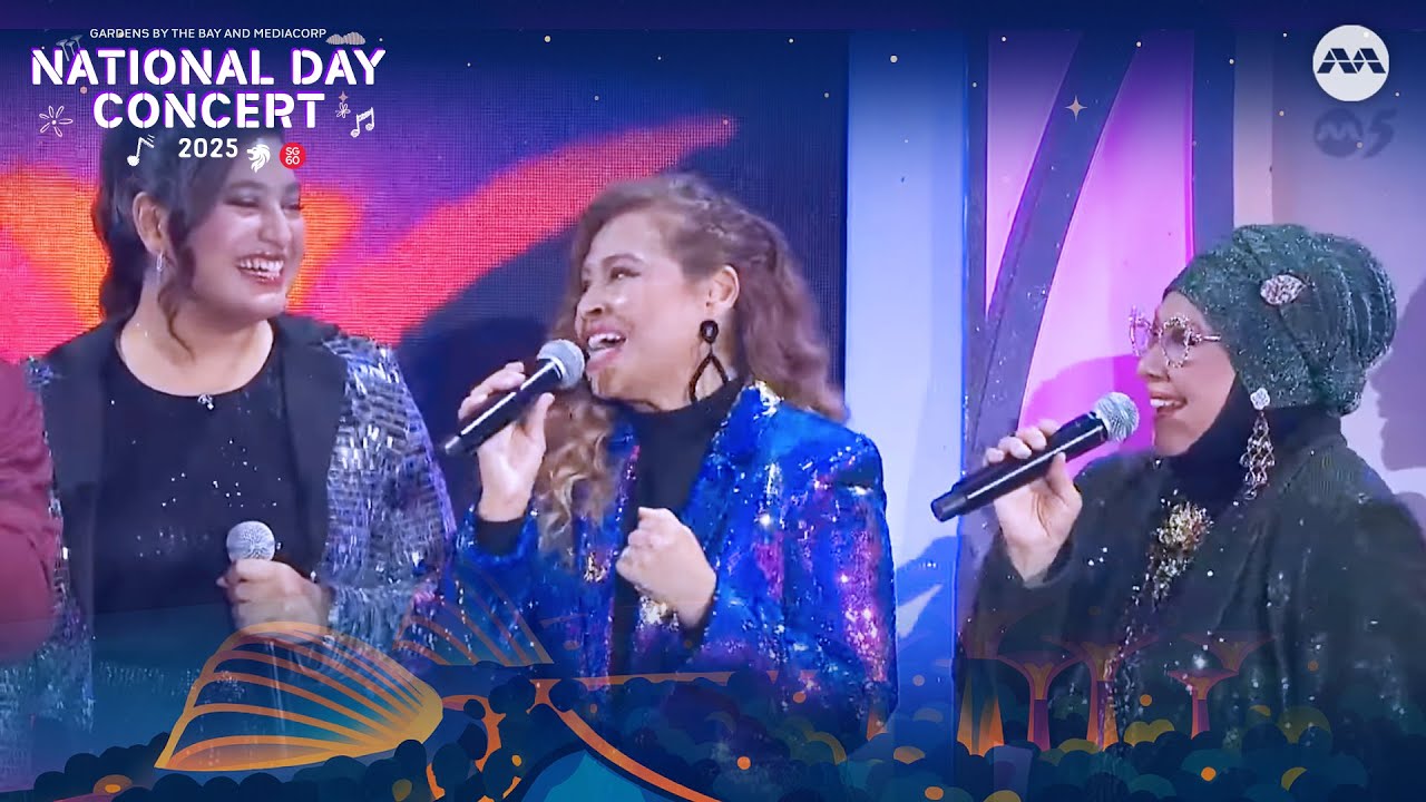 Rahimah Rahim shared how she was pitched to perform with her family | Gardens by the Bay NDC 2025