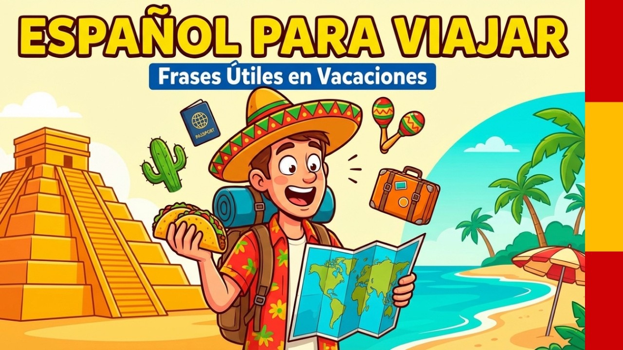 Aprende Español Podcast: Hablando de Vacaciones y Viajes 🌎 | Conversación en Español