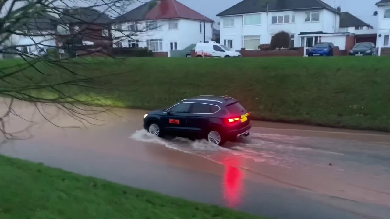 Putson area of Hereford Flooding - 17/2/20 - UPDATED - with my trip to work on Beryl!