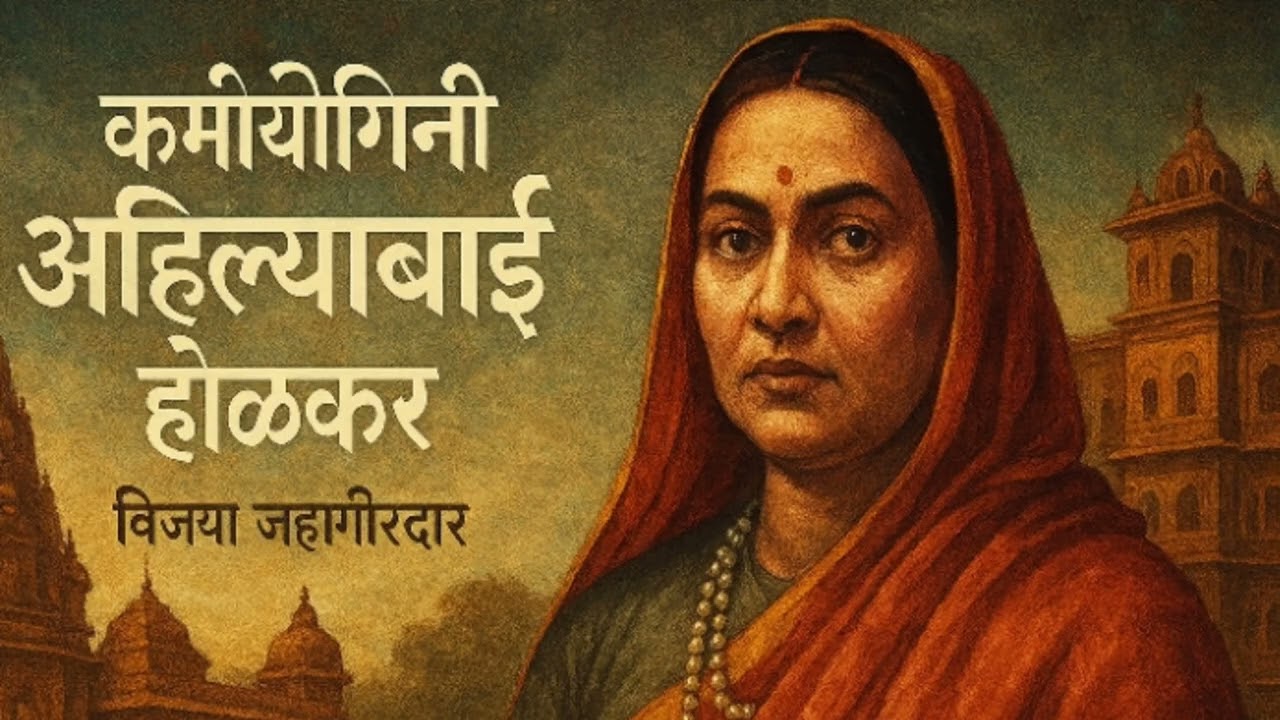 कर्मयोगिनी अहिल्याबाई होळकर by विजया जहागीरदार book summary podcast in Marathi