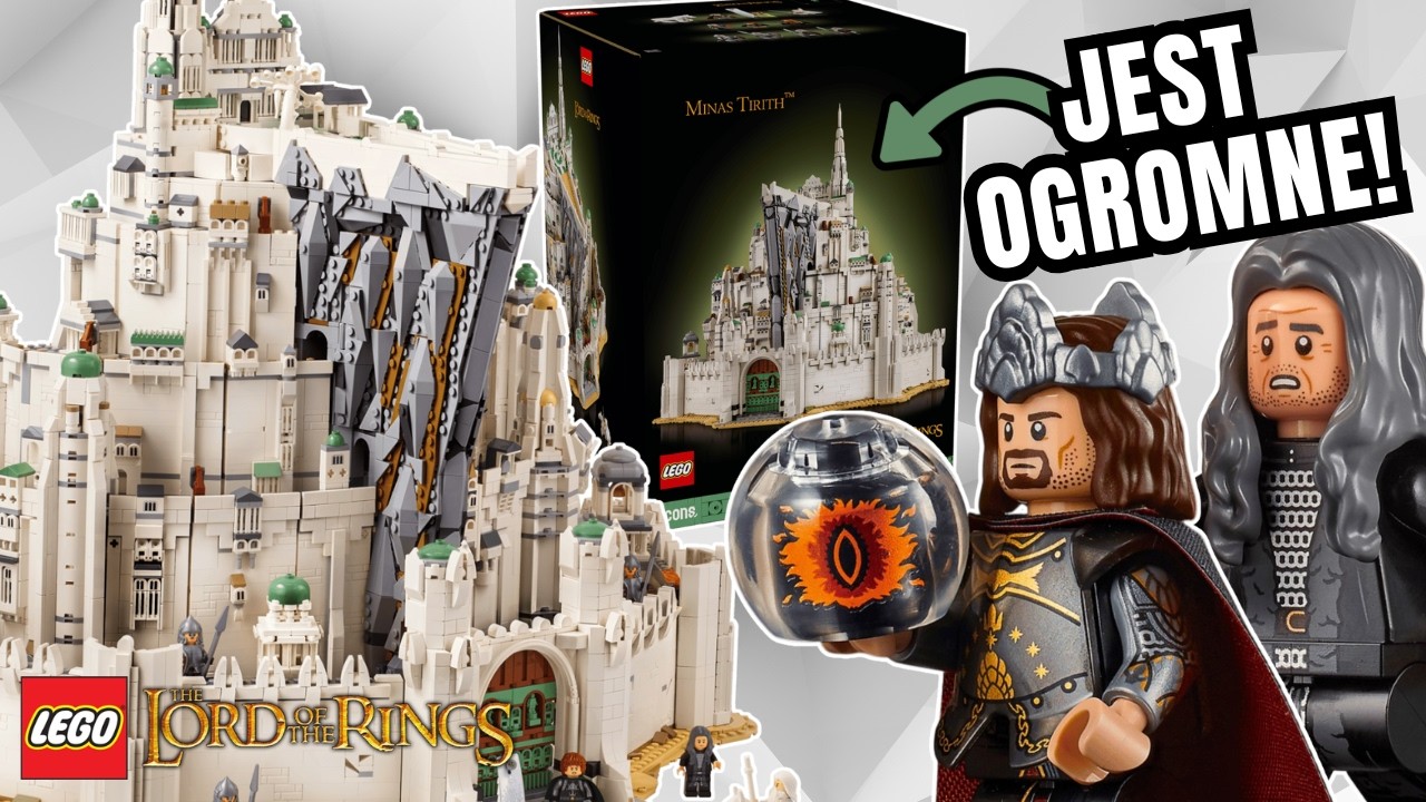 MINAS TIRITH z LEGO jest NIESAMOWITE!