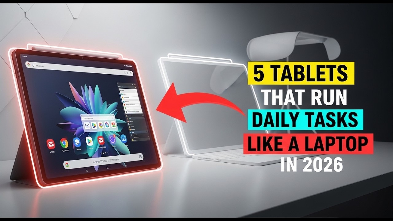 5 Tablets That Can Run Your Daily Tasks Like a Laptop in 2026