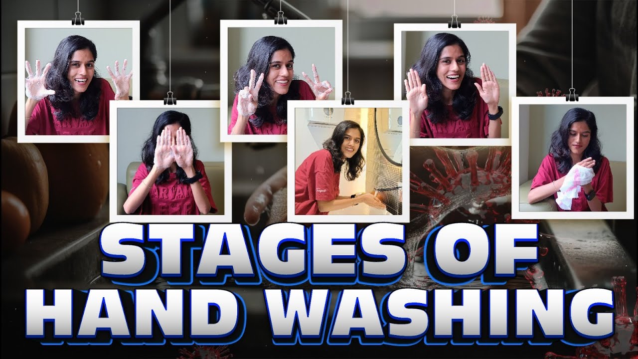STAGES OF HANDWASHING - WASH YOUR HANDS RIGHT ! | EXAM WINNER CLASS 1
