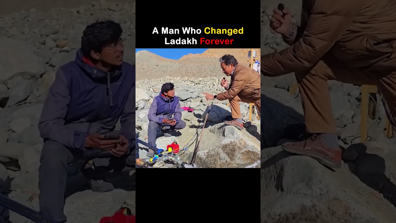 A Ladakh Innovator... The World Is Talking About | Sonam Wangchuk Inspiring Story
