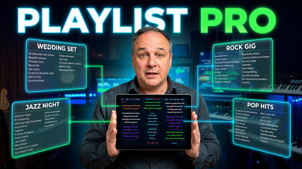 Manage Your Setlists Like a Pro with LivebookPRO | Complete Playlist Tutorial