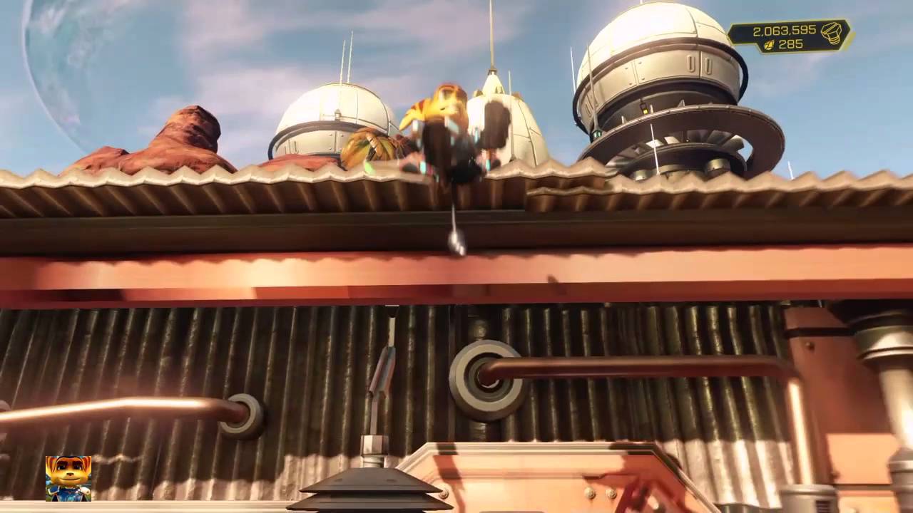 Ratchet and Clank PS4 Out Of Bounds On Veldin