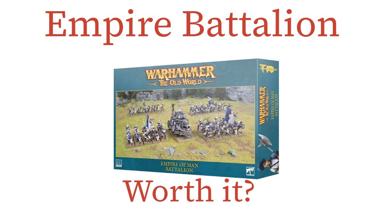Is the Empire Battalion box set a better buy post FAQ in Warhammer the Old World?