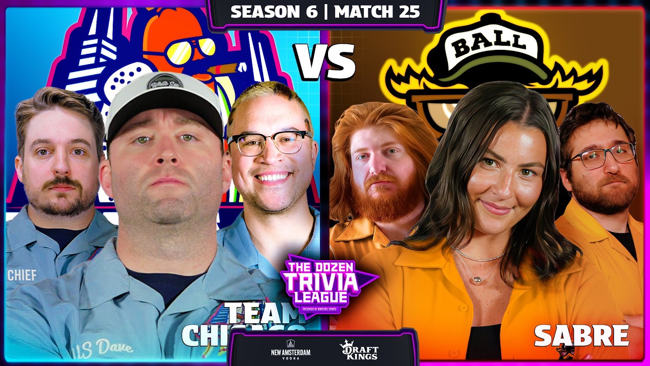 Chicago vs. Sabre | Season 6, Match 25 - The Dozen Trivia League