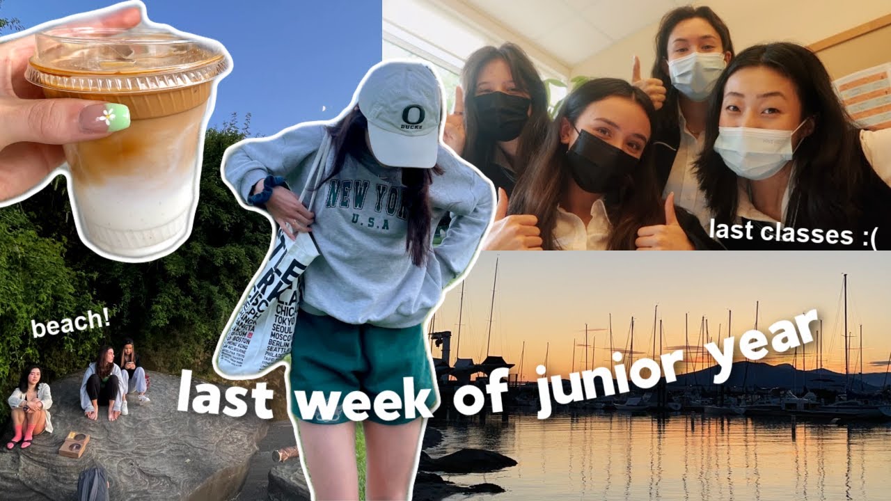 my last week as a junior in high school...