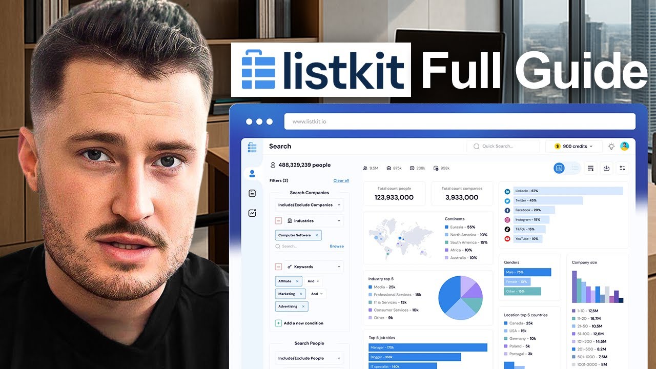 ListKit.io Advanced List Building Tutorial 2025