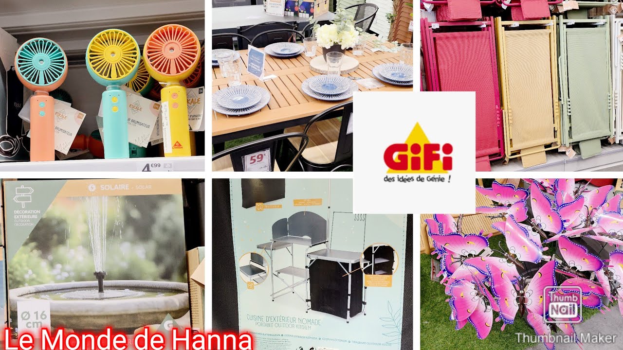 GIFI ARRIVAGE 24-03 JARDIN EXT&Eacute;RIEUR PRINTEMPS-&Eacute;T&Eacute; 🌸