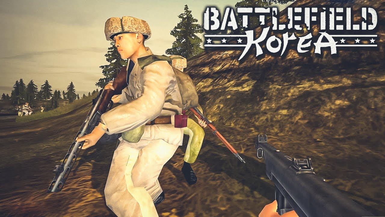 BF2 Battlefield: Korea Mod - Forest Railway | Singleplayer