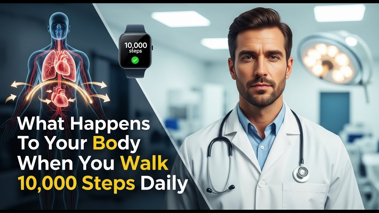 What Happens To Your Body When You Walk 10,000 Steps Daily