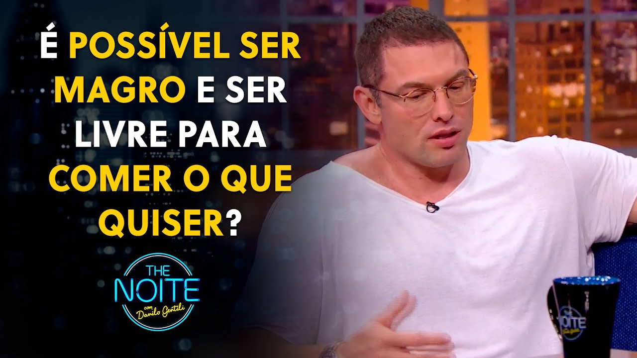 Paulo Muzy esclarece se é possível sentir prazer se alimentando bem | The Noite (07/10/22)