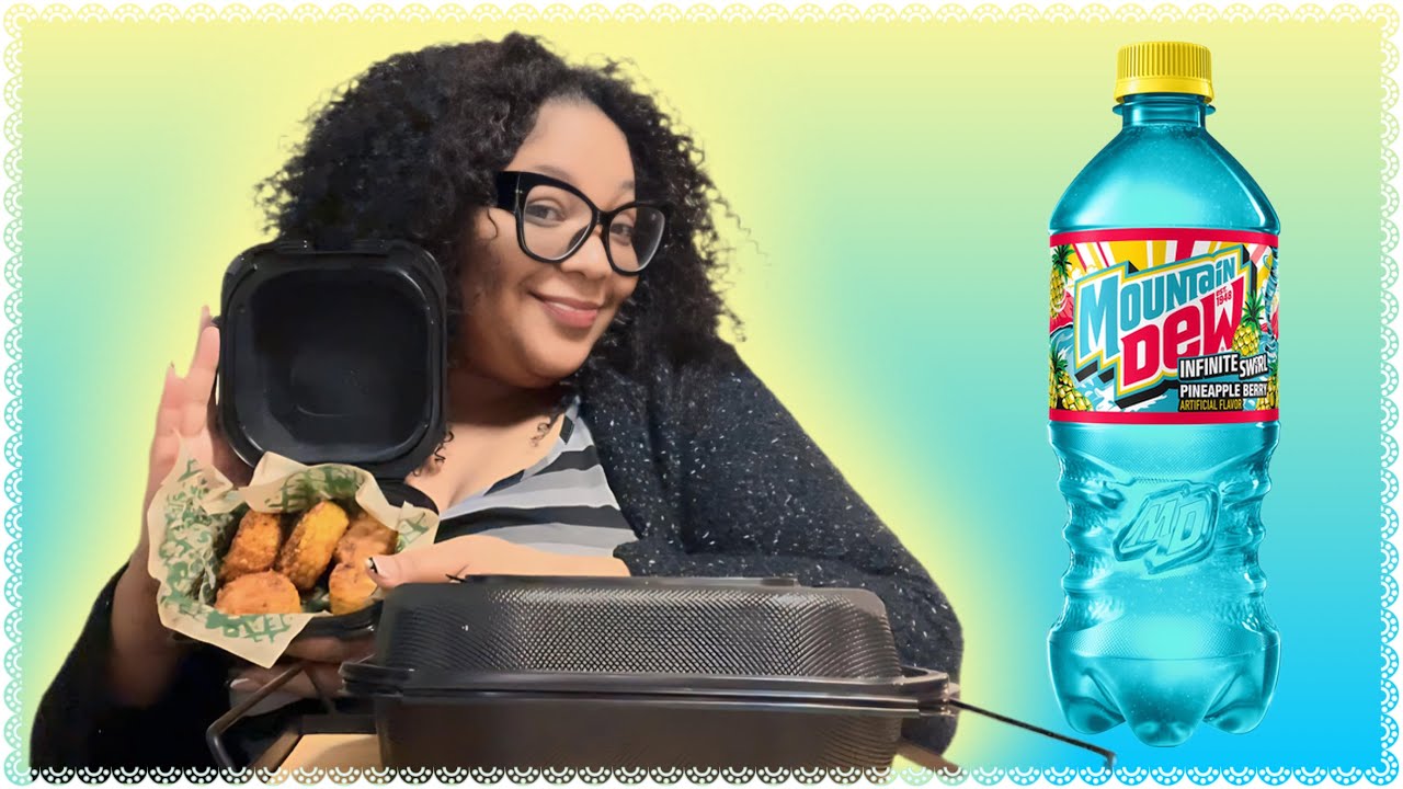 Mukbang+New Mountain Dew 