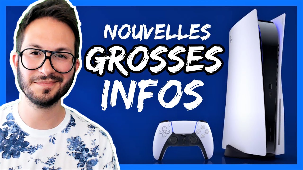 PS5 : TONNE de nouvelles infos bouillantes 🔥 DualSense + pub PS5 VF