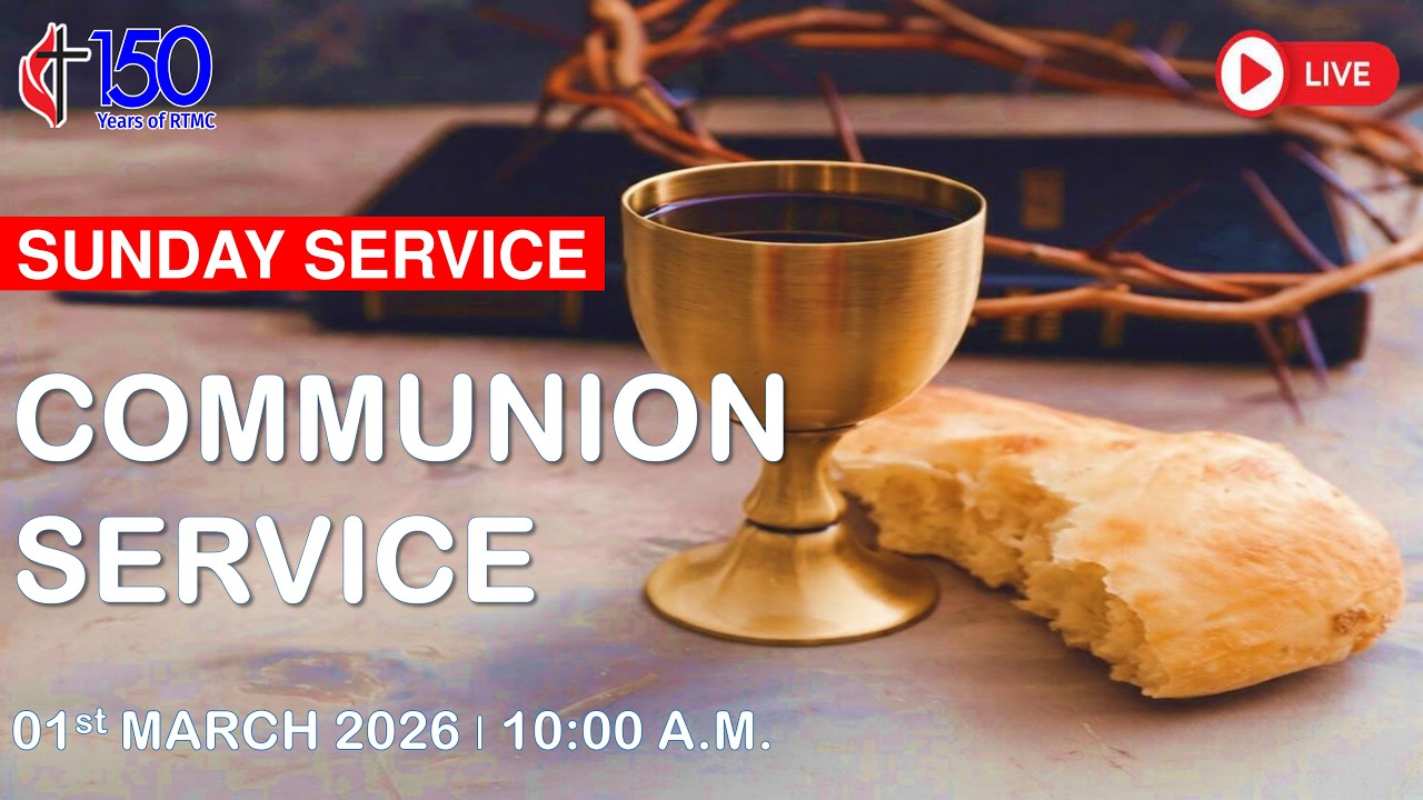 01st MARCH 2026 | COMMUNION SERVICE I SUNDAY ONLINE SERVICE