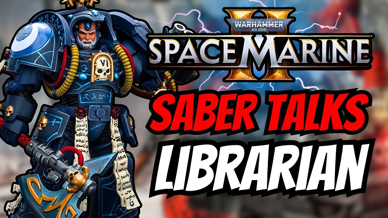 Saber Talks Librarian and Other Classes+Techmarine Update Heroic Weapon Info - Space Marine 2 News