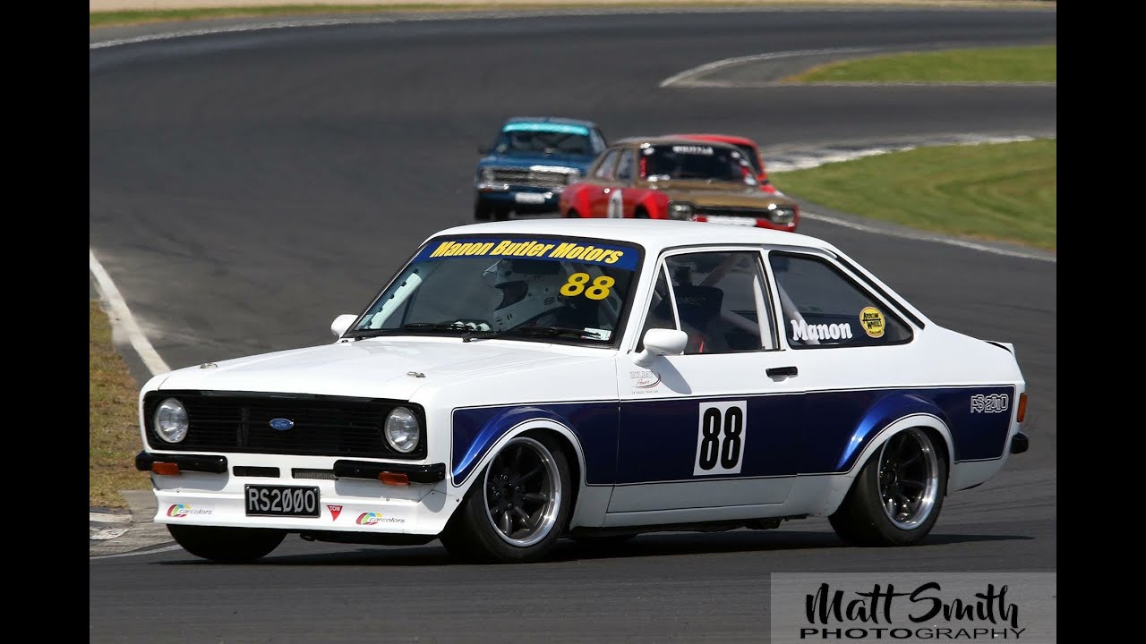 Hampton Downs Legends of Speed 2023 - Escort MK2 Cosworth YB Manon