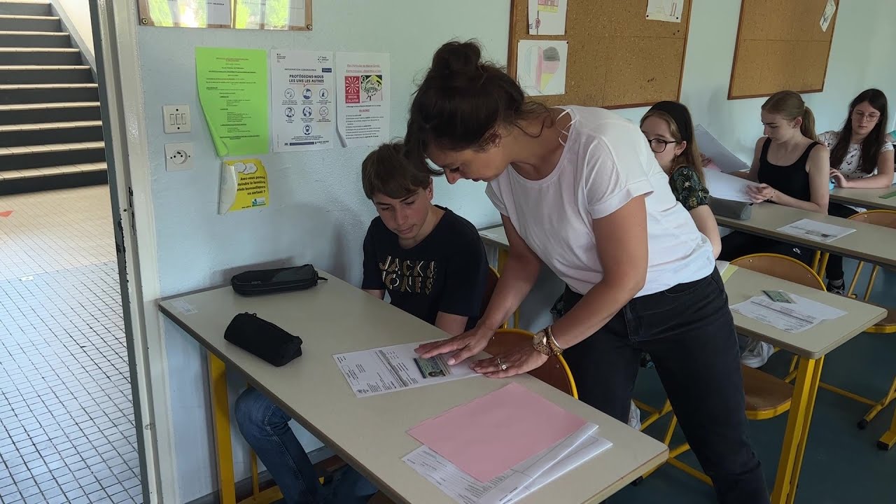 Début des épreuves du brevet des collèges