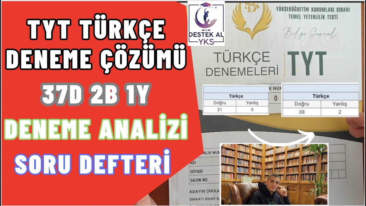 Msü Tadında TYT Türkçe Branş Deneme Çözümü | Derece öğrencisi taktikleri | #yks #tyttürkçe #tyt